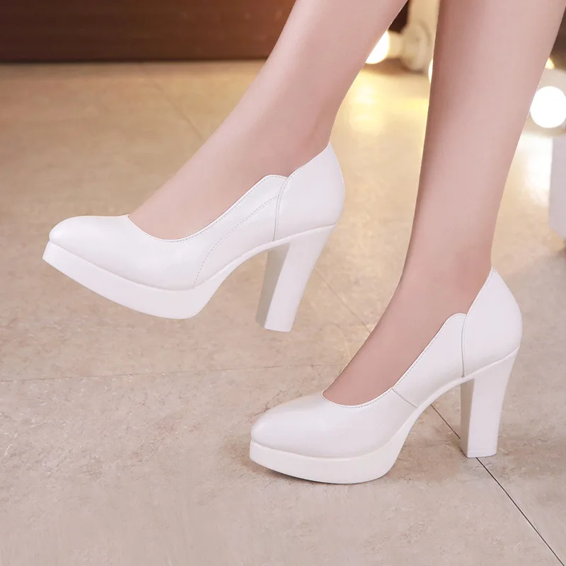 Court Heel Pointed - 5cm 8cm 스몰 빅 사이즈 32-43