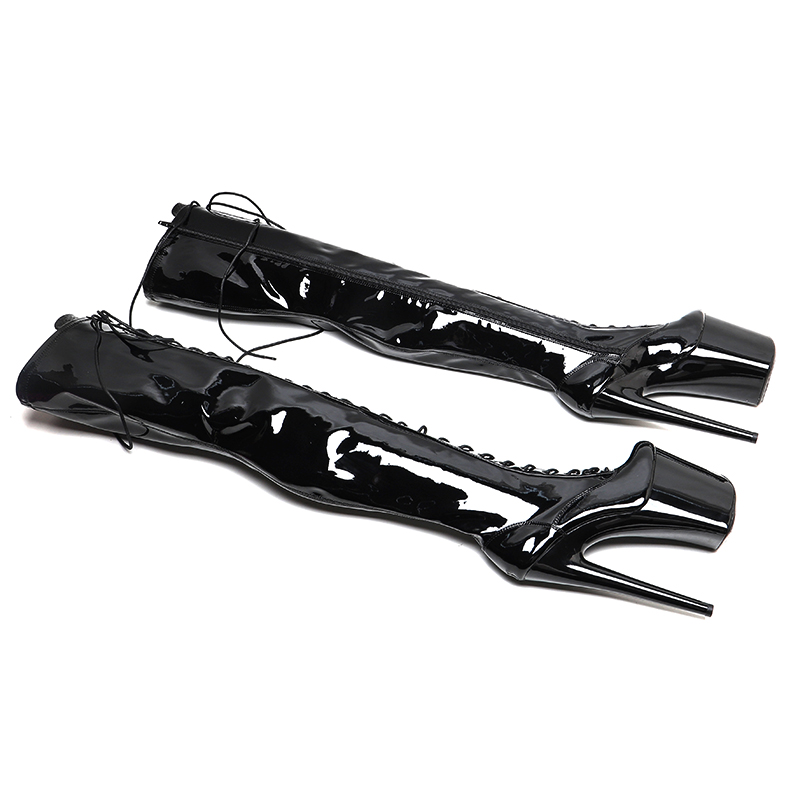 리케이브 20cm/8인치 광택이 나는 특수 가죽 소재의 - Women'S Shoes Quality 리뷰 및 가격