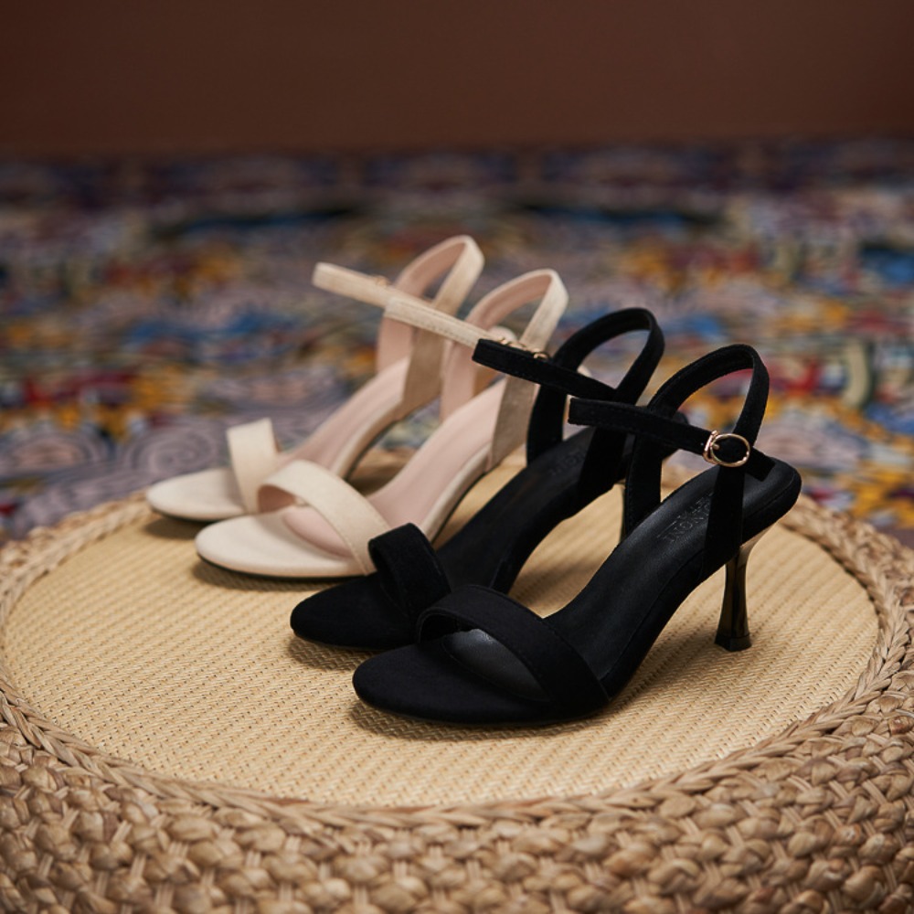 여성용 샌들 하이힐 심플 하이힐 샌들 여성용 편안한 작 - Women'S Shoes Quality 리뷰 및 가격