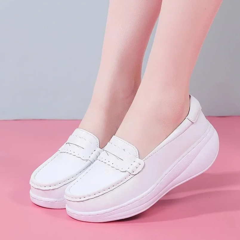 2025 화이트 핑크 간호사 스니커즈 슬립온 여성 신발 - Women Shoes Tennis 리뷰 및 가격