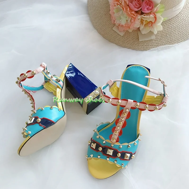 라인스톤 진주 힐 T스트랩 여성 샌들 라운드 토 오픈토 - Women'S Shoes Clogs 리뷰 및 가격